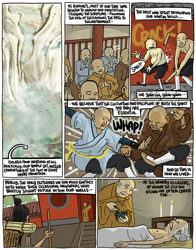Comic page