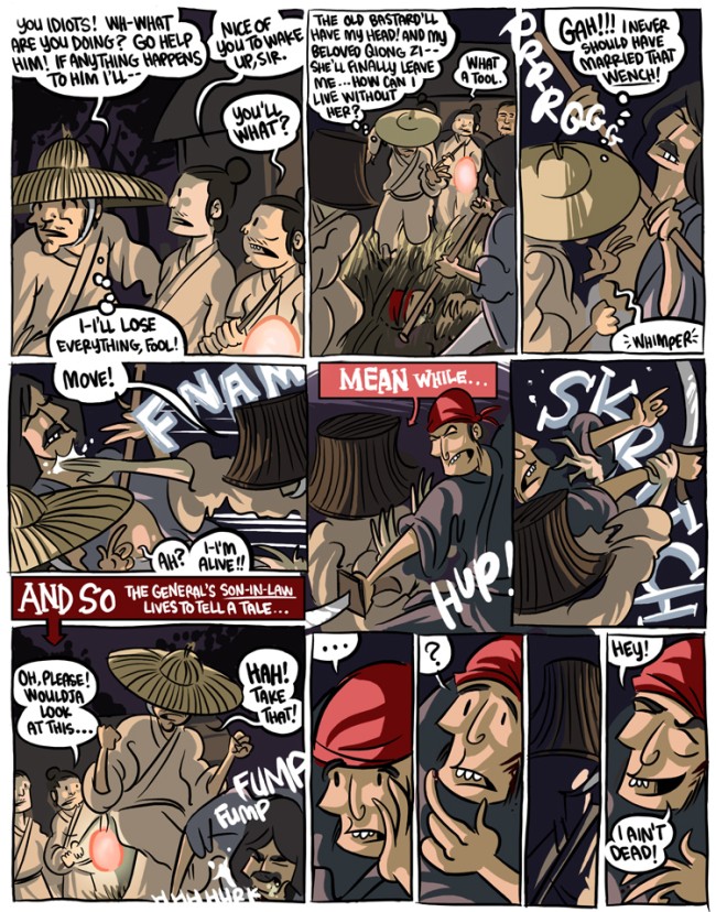 Comic page
