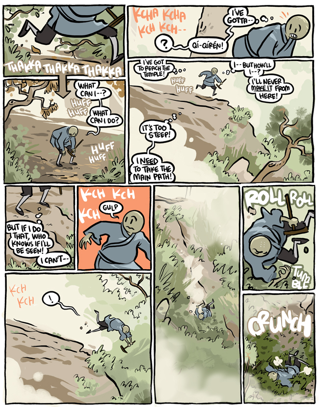 Comic page