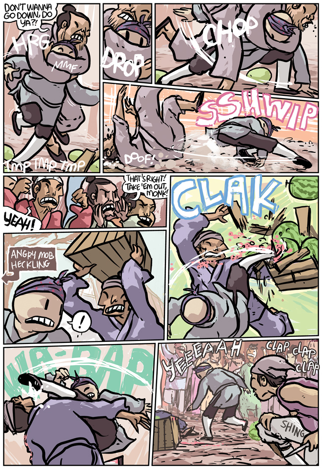 Comic page