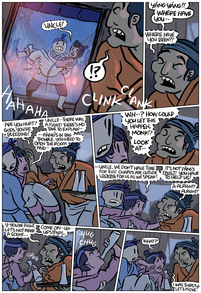 Comic page